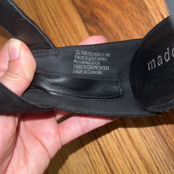Madden Girl strappy suede heel size 6 - Picture 4 of 5